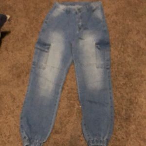 Women’s Shein high waist  cargo jeans